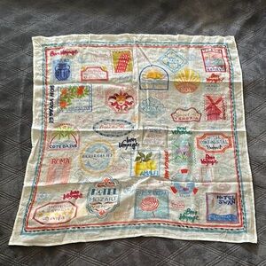 Vismaya Summer Edit Cotton Square Scarf